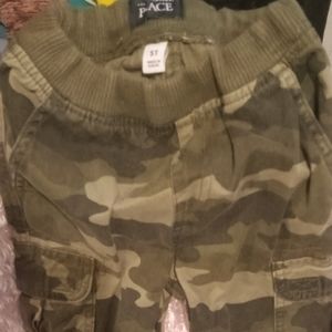 Camouflage boys pants